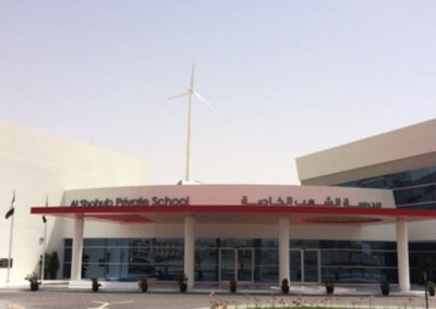 Wind Turbine, Al Shohub School, Abu Dhabi