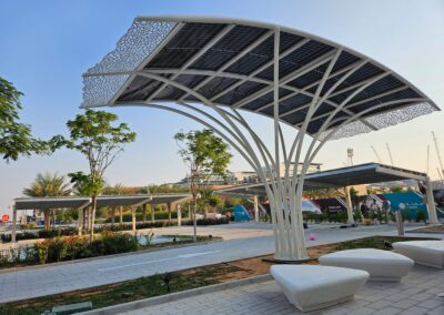Masdar City, Eco Plaza – Solar Tree
