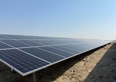 Southern Can Manufacturing Company SCMC Solar Hybrid System Makkah KSA Ground Mounting Solar Panel